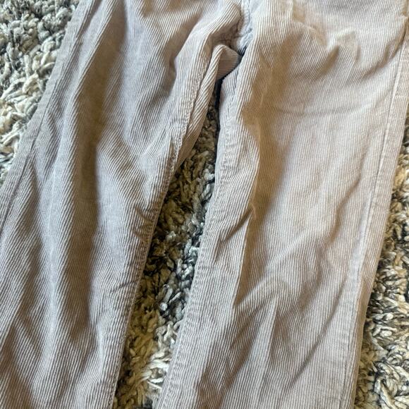 H&M Boys Gray Corduroy Jeans Pants 5 6 Adjustable Waist Slim Fit - Picture 5 of 9